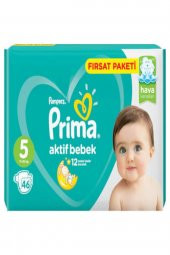 Prima Aktif Bebek 5 Numara 46 Li Bebek Bezi - 1