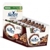 Nestle  Nesfit Çikolatalı Gevrek Bar 16 Lı 23.5 gr - 1