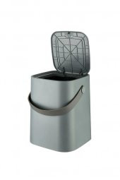 Digithome Tutma Saplı Sihirli İç Kovalı Tezgah Üstü Mutfak Çöp Kovası 4 Lt Antrasit – TVP692-16 - 5