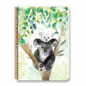 Keskin Color A4 Bambu Plastik Kapak 100 Yaprak Kareli Spiralli Defter - 4