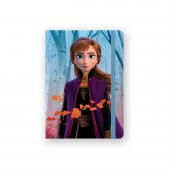 Keskin Color Frozen II 13x18 100 Yaprak Çizgili Lastikli Bloknot Anna&Elsa - 1