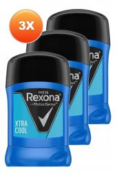 Rexona Extra Cool Erkek Stick Deodorant 50 Ml. Üçlü Paket - 1
