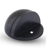 Yarımay Kapı Stoperi Tamponu Vidalı Metal Kapı Stopu Durdurucu Tutucu Mat Siyah thumbnail 7