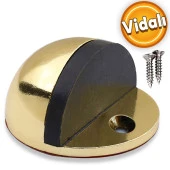 Yarımay Kapı Stoperi Tamponu Vidalı Metal Kapı Stopu Durdurucu Tutucu Albrifin thumbnail 1