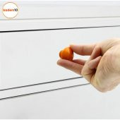 Mobilya Kulp Çekmece Dolap Kapak Kulpu Kulbu Turuncu Metal Kulp - 3
