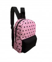 BENE Siyah Benekli Mini Sırt Çantası - 2