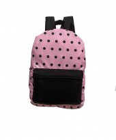 BENE Siyah Benekli Mini Sırt Çantası - 4