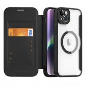 Coofbe Kart Bölmeli Cüzdanlı Manyetik Magsafe Uyumlu iPhone 14 Plus Kılıf İphone Cüzdan Kartlık Kılıf - 1