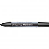 Winsor Newton Letraset Promarker Kalem B528 Blue Pearl - 6
