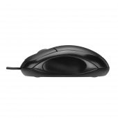 EVEREST SM-385 USB SİYAH 800DPI OPTİK MOUSE TAK ÇALIŞTIR KABLOLU PC MOUSE - 4
