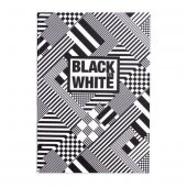 Keskin Color Container Black On White 16.5*23.5 20 Yaprak Bias Siyah Defter Dikişli - 2
