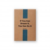 Keskin Color Container QuotesOnKraft A5 32 Yaprak Noktalı You Can Do It Dikişli Defter - 3