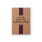 Keskin Color Container QuotesOnKraft A5 32 Yaprak Noktalı Do Wrong To None Dikişli Defter - 2