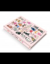 Deffter Cool Cats A-Z 14x20cm Çizgili Sert Kapak 96 Yaprak Ciltli Defter - 2