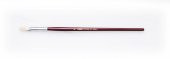Pebeo France Art No: 6 Pebeo 358F Seri Doğal Beyaz Kıl Kırmızı Kısa Sap Fırça - 1