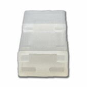 Kılıf Kablo Ucu Şeffaf 9 x 9 x 24 mm Tırnaklı İçin - 1