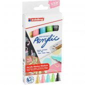 Edding Permanent Akrilik Kalem Seti 5li Pastel - 2