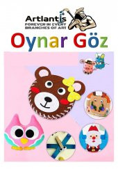 Oynar Göz Siyah 8 mm 50 li 1 Paket Oynayan Göz 8mm Hobi Tasarım Anasınıfı Kreş Etkinlik Elişi - 5