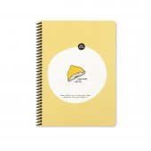 Hisli Şeyler 16.5x22.5 Kareli Defter - Sıkıldım Artık - 1
