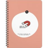 Hisli Şeyler Hepsi De Beni Bulur Çizgili Defter 16.5 x 22.5 cm - 2