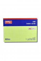 Index Kartı A6 Sarı Kareli - 3