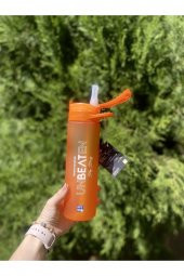 Su Matarası Su Şişesi Suluk Pipetli 600 Ml - 1