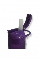 600 Ml Unbeatan Tritan Pipetli Matara Mor - 7