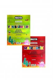 4. Sınıf Matematik, Fen Master Soru Bankası Seti - 1