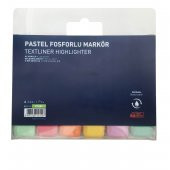 Gıpta Pastel Highlighter Kalem 6lı Set - 3