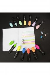 150 Neon Fosforlu Kalem 6lı Set - 3