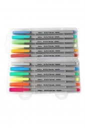 Hexa Slim Liner Fosforlu Kalem 12li Set - 3