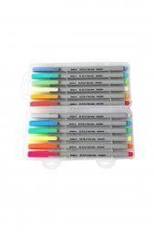 Hexa Slim Liner Fosforlu Kalem 12li Set - 4