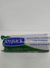 Joypack 240lt Endüstriyel Konteynır Çöp Torbası 120x150 cm - 1