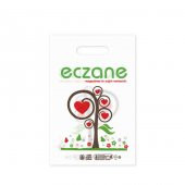 0 NO 20x30 Renkli Baskılı Eczane Poşeti 100 adet - 1