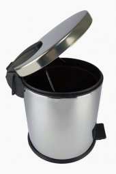 Digithome Paslanmaz Çelik Mutfak Çöp Kovası 20 Lt Gri - EF407 - HYT C320.025 thumbnail 2