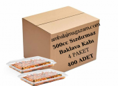 500 cc Sızdırmaz Baklava Kabı 400 adet - 1