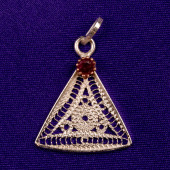 Üçgen Kolye Ucu - 1