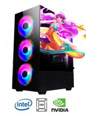Ramtech DG273 İ5-10400F 16GB RAM 256GB SSD 500GB HDD GTX/750Tİ  Oyuncu Bilgisayar - 1