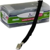 MAPI KART IPI METAL KLIPSLI ECO SIYAH 50 LI - 1