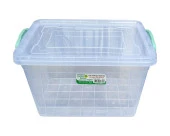 Polytime Şeffaf Kilitli Mutfak Gıda Saklama Düzenleme Kabı Kutusu - Dikdörtgen - 0,5 Litre - 5 Adet - 3