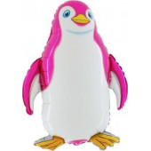 S.S. Penguen Fujya Folyo Balon-Grabo 10 Adet 40" Inç 100 Cm - 1