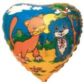 18 Dog&Cat Folyo Balon-Grabo 10 Adet - 1