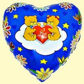 18 Bears Kalpli Folyo Balon-Grabo 10 Adet - 1