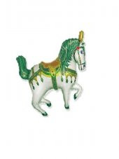 S.S- HORSE FAIR GREEN BALON (FM) 10 ADET - 1
