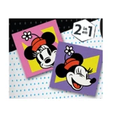 Eğitici ve Eğlenceli Disney Minnie Mouse Kum Boyama Seti 2in1 (11x11cm)-Red Castle MBK-13 - 1