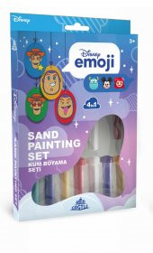 Eğitici ve Eğlenceli Kum Boyama Seti, Disney Toy Story Emojiler, 4ü 1 arada DSO-03 - 1