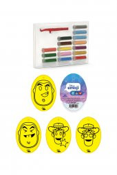 Eğitici ve Eğlenceli Kum Boyama Seti, Disney Toy Story Emojiler, 4ü 1 arada DSO-03 - 2