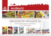 Eğitici ve Eğlenceli Kum Boyama Seti, Disney Toy Story Emojiler, 4ü 1 arada DSO-03 - 3