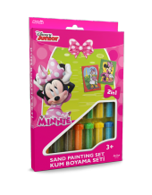 Eğitici ve Eğlenceli Kum Boyama Seti, Disney Minnie Mouse & Daisy Duck, 2si 1 arada DS 04 - 1