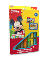 Eğitici ve Eğlenceli Kum Boyama Seti Disney Junior Mickey Mouse (2 in 1) - 1
